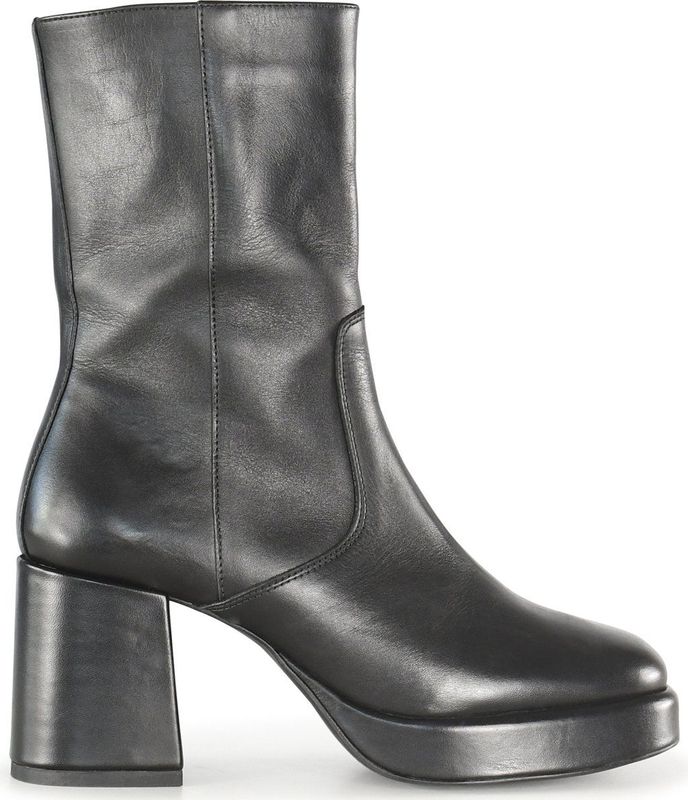 PS Poelman MERYL Dames Laarzen - Zwart - Leer