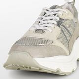 PS Poelman - TOKIO - Sneakers - Grijs - Mesh - Leer - Suède