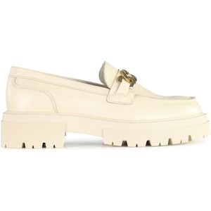 PS Poelman - ROCKLAND - Loafers - Crème Wit - Leer