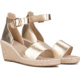 POSH by Poelman - DADU Dames Sandalen - Goud - Imitatieleer