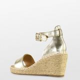 POSH by Poelman - DADU Dames Sandalen - Goud - Imitatieleer
