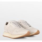 PS Poelman - Maat 43 - NASH Heren Sneakers - Beige