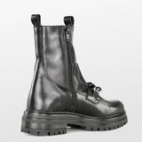 PS Poelman - LUNA - Dames Enkellaars - Zwart - Leer