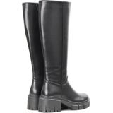 POSH by Poelman - NORI - Dames Hoge Laarzen - Zwart - Imitatieleer