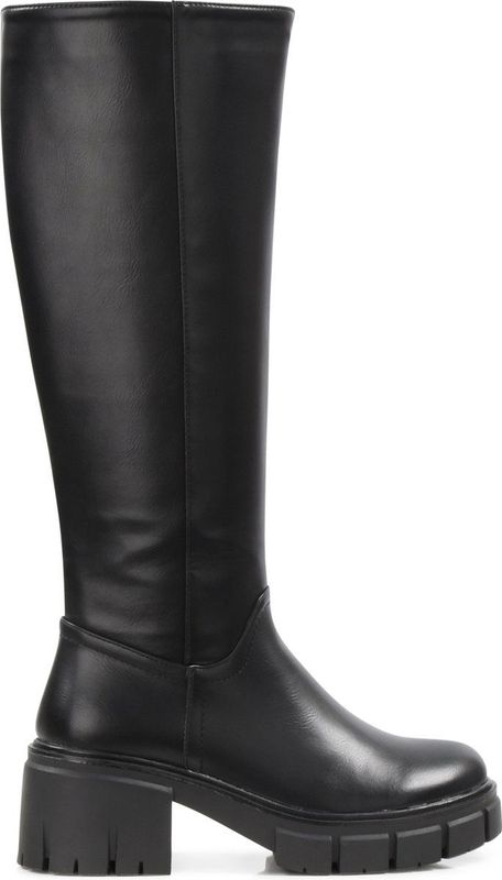 POSH by Poelman - NORI - Dames Hoge Laarzen - Zwart - Imitatieleer