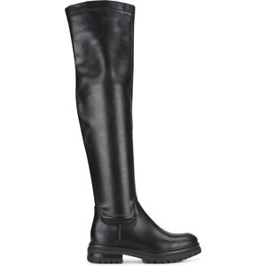 POSH by Poelman - IZA - Dames Overknee Laarzen - Zwart - Imitatieleer