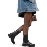 POSH by Poelman - Jet - Dames Enkellaarzen - Beige - Biker Boot