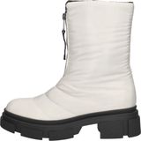 POSH by Poelman - MOON Dames Enkel Laarzen - Wit - Nylon Bovenwerk