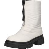 POSH by Poelman - MOON Dames Enkel Laarzen - Wit - Nylon Bovenwerk