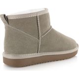 PS Poelman - Gevoerde Boots - Suède - Zwart - Faux-Fur