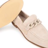 PS Poelman - JENNY Dames Loafers - Beige/Zand - Suède