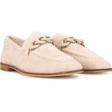 PS Poelman - JENNY Dames Loafers - Beige/Zand - Suède