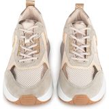 PS Poelman - TRIANGLE - Dames Sneakers - Groen - Suède en Mesh