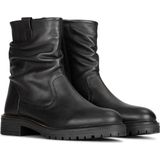 POSH by Poelman - Chelsea Boots - Zwart - Imitatieleer - Textiel Voering