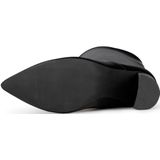 POSH by Poelman - Lauren - Knielaarzen - Zwart - Imitatieleer