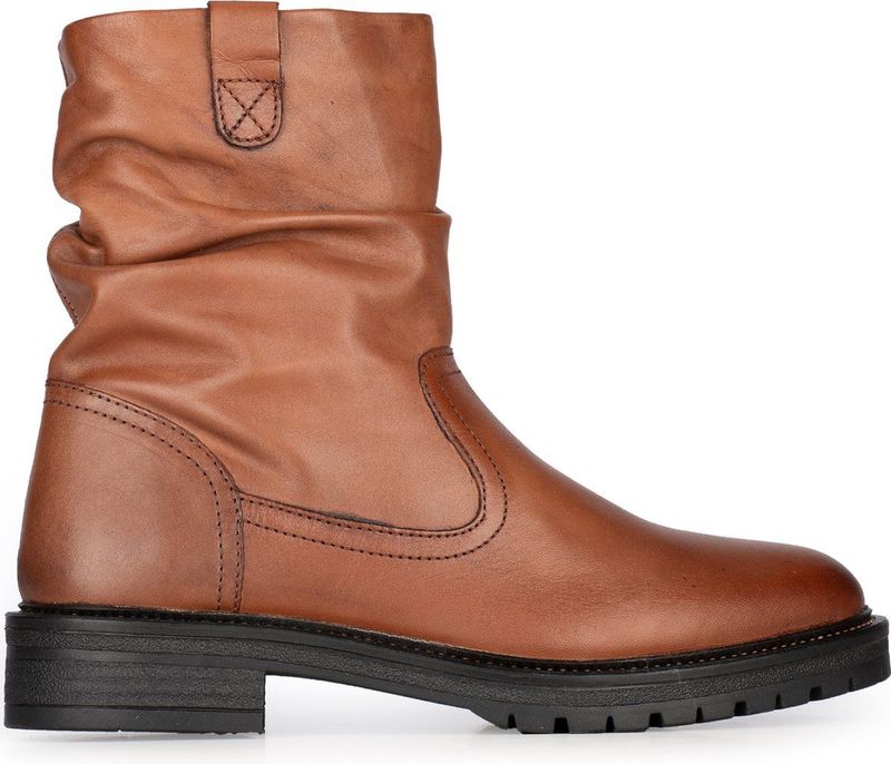 PS Poelman DUNGABALL Dames Laarzen - Cognac