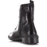 Poelman - Lakleren boot met rits
