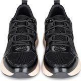 POSH by Poelman - Gemma - Sneakers - Zwart - Imitatieleer - Glitters