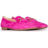 PS Poelman - ODETTE Dames Instappers - Fuchsia - Leer
