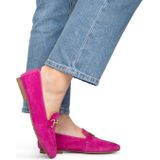 PS Poelman - ODETTE Dames Instappers - Fuchsia - Leer