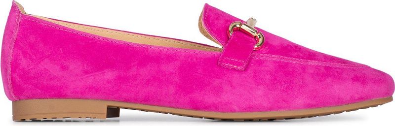 PS Poelman - ODETTE Dames Instappers - Fuchsia - Leer