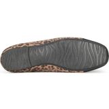 PS Poelman - Ballerina's - Beige/Zwart - Suède - Instapmodel met Hak