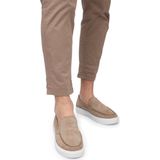PS Poelman - GREGORY - Instappers - Taupe - Suede