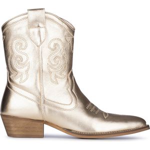 PS Poelman - LPMOCO-03 - Cowboylaarzen - Goud - Leer - Metallic