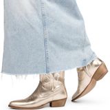 PS Poelman Moco Leren Cowboylaarzen Goud Metallic