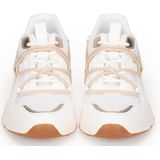 POSH by Poelman - Cari - Sneaker - Wit - Mesh en Imitatieleer - Chunky Zool