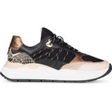 PS Poelman CHARU Dames Sneakers - Beige met combinatie - Maat 38