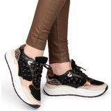 PS Poelman - CHARU - Sneakers - Metallic - Leer en Suède