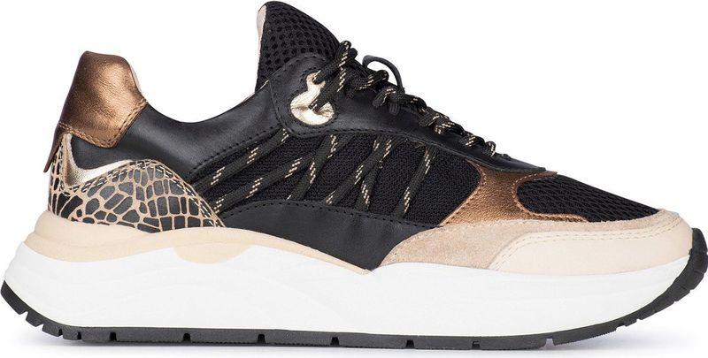 PS Poelman - CHARU - Sneakers - Metallic - Leer en Suède