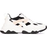POSH by Poelman - Cari - Sneaker - Wit - Mesh en Imitatieleer - Chunky Zool