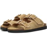 Posh by Poelman - Saran - Instapper - Cappuccino - Synthetisch Suède