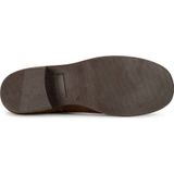 PS Poelman - Brave - Enkellaarsjes - Cognac - Blokhak - Leer