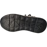 POSH by Poelman - Damessneaker - Zwart met Beige - Teddystof