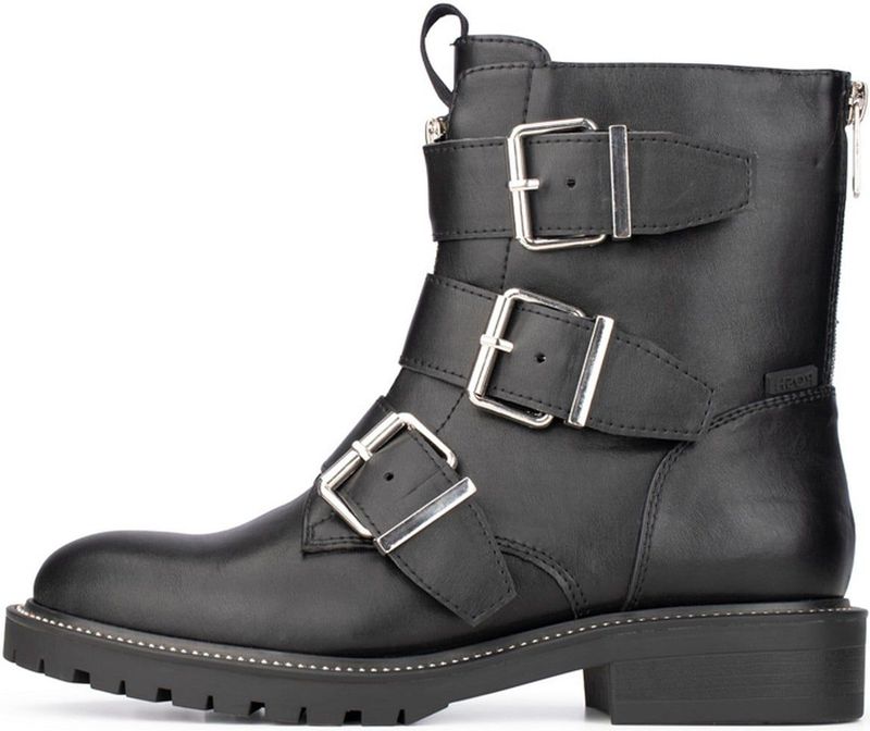 POSH by Poelman - Enkellaarsjes - Zwart - Janet