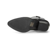 POSH by Poelman - Jessie - Enkellaars - Zwart - Imitatieleer