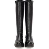 POSH by Poelman - Laarzen 'Fay' - Zwart - Kuitlaarzen