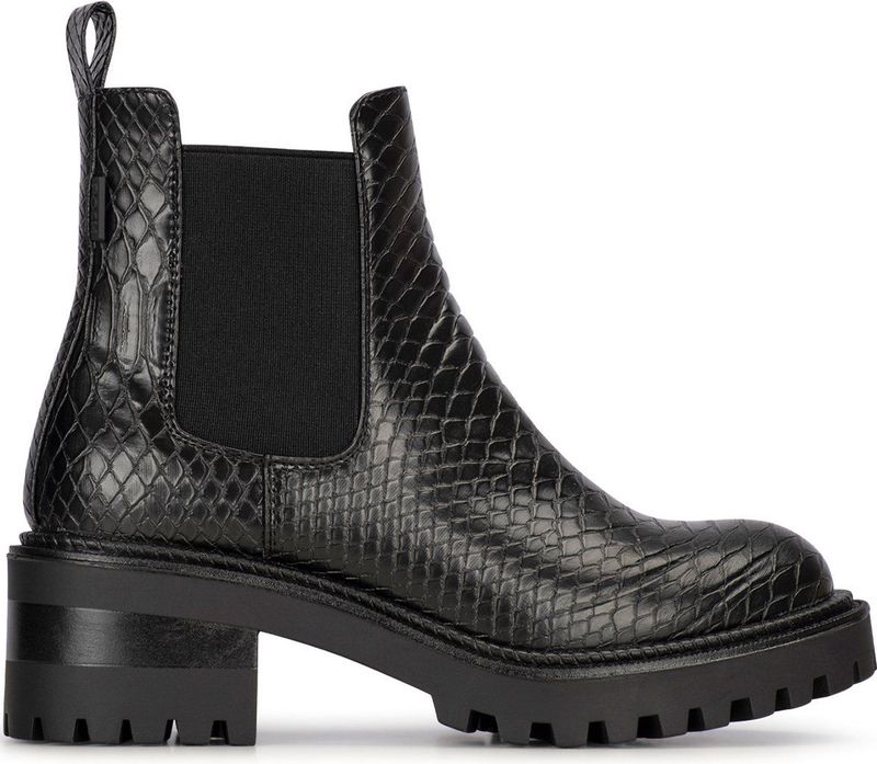 PS Poelman - Chelsea Boots - Zwart - Amy