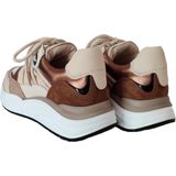 Sneakers - Charu - Kleur: Color-Blocking - Materiaal: Leer, Mesh, Suède