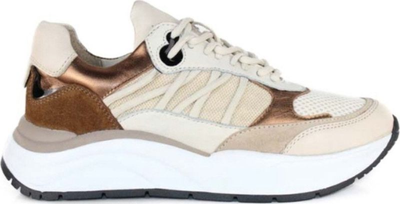 Sneakers - Charu - Kleur: Color-Blocking - Materiaal: Leer, Mesh, Suède