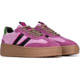 PS Poelman ANEMONE Dames Sneaker - Roze met combinatie