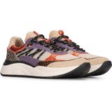 Sneakers - Charu - Groen - Leer, Mesh, Suède