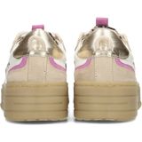 PS Poelman - Anemone - Sneakers - Beige/Wit/Panter - Leer