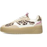 PS Poelman - Anemone - Sneakers - Beige/Wit/Panter - Leer