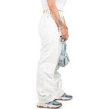 POSH by Poelman - GIGI - Dames Sneakers - Licht Denim - Textiel