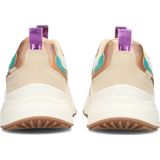 POSH by Poelman AYOKI Sneakers - Geel - Stof en Imitatie Leer