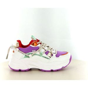 Posh by Poelman - Tokio - Sneakers - Wit - Textiel/Synthetisch